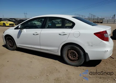 2012 Honda Civic Natural Gas from USA, damaged, VIN 19XFB5F5XCE001091